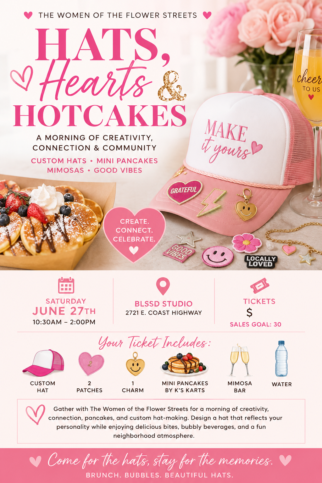 Hats, Hearts and Hotcakes with The Women of The Flower Streets
